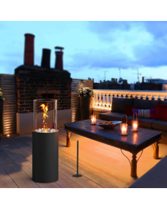 Bioethanol Fireplace, Patio Fire Firepit for Indoor & Outdoor