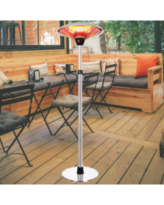 SS Free Standing Adjustable Electric Patio Heater