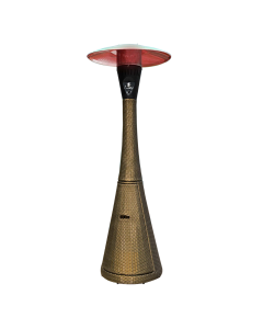 Rattan Woven Wicker Outdoor Gas Patio Heater